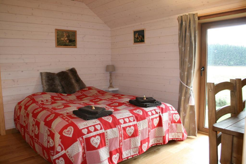 טנוויל Chambres D'Hotes Les Trappeurs Silence & Nature חדר תמונה